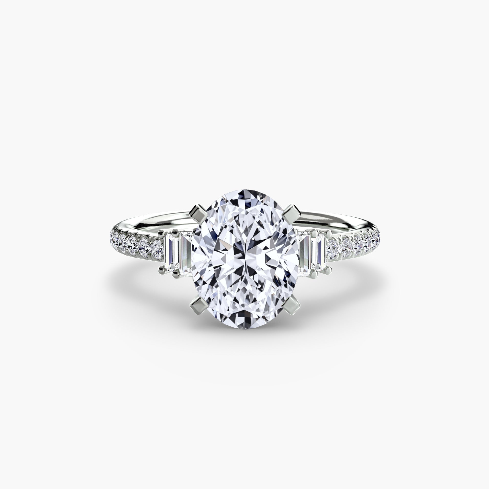 Solitaire with Pavé 4