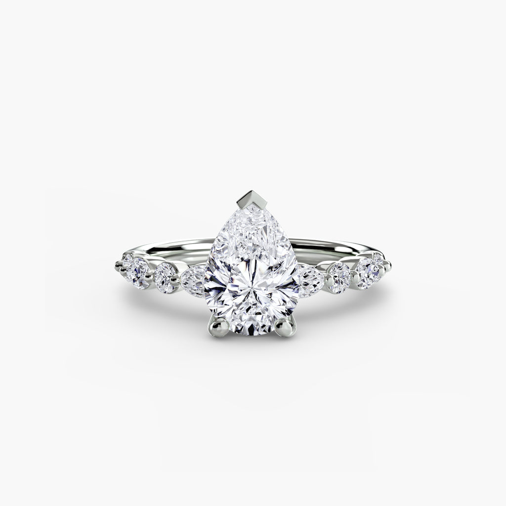 Solitaire with Eternity Pavé 2