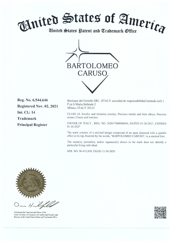 Bartolomeo Caruso Trademark